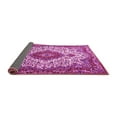 thumbnail image 2 of Ahgly Company Indoor Square Medallion Pink Traditional Area Rugs, 4' Square, 2 of 4