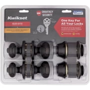 Cove SmartKey Combo Deadbolt and Door Knob Project Kit - Single Pack