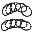 thumbnail image 3 of Goody Ouchless Damage-Free Forever - Black Elastics -10Ct, 3 of 5