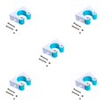 thumbnail image 1 of Wosthever El más nuevo soporte para bicicleta, soporte para ciclismo, montaje en pared para neumáticos, soporte de pared para bicicleta, soporte de Azul coche de carretera 5piezas Wosthever CBP176245, 1 of 6