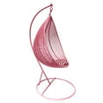thumbnail image 4 of GOOHOCHY Pink Mini Hanging Chair for Kids Play Iron Material Develops Cognitive Skills and Spatial Thinking 6.3 Inches, 4 of 8
