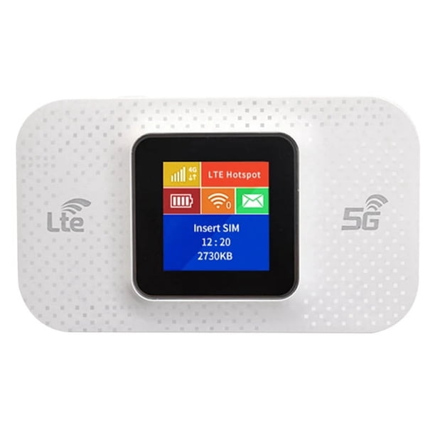 Enrutador WiFi H807Pro 4G LTE con ranura para tarjeta SIM, repetidor inalámbrico de 150 Mbps, enrutador móvil de 3650 mAh, punto de acceso para exteriores