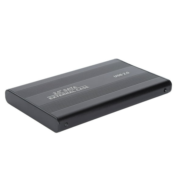 SSD Hard Disk Box, Hot Swappable 480Mbps Indicates Power Supply SSD Enclosure for Data Storage Blue,Black,Red,Silver