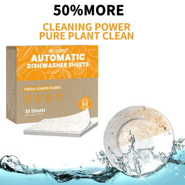 Free And Clear, Eco Friendly, Unscented Dishwasher Detergent Pods, Cuts Grease, 60 Count, Powerful Formula for Sparkling Clean Dishes, Automatic Dishwasher