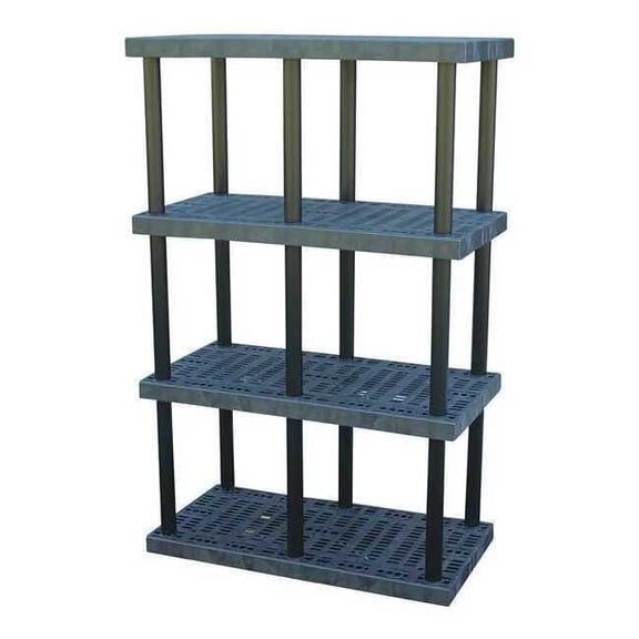 Structural Plastics Plstc Shelf,24inx75inx48inShlfLdCp:340lb S4824x4