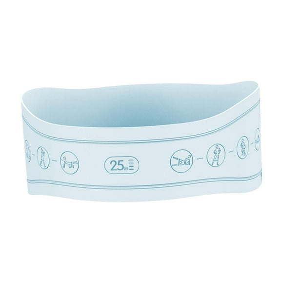Banda de resistencia, banda de fitness, banda elástica de , banda de asistencia, banda de glúteos para levantamiento de pesas, piernas de gimnasio Azul 25