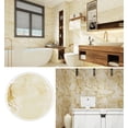 thumbnail image 5 of Etiqueta engomada del piso del PVC de la cocina del baño Papel pintado autoadhesivo del azulejo del baño Papel pintado impermeable del fondo de mármol de la sala de estar Papel pintado imper, 5 of 5