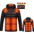 thumbnail image 6 of Heated Jackets for Men Women with 21 Heating Zones USB Smart Warming Hoodie Winter Thermal Puffer Jacket Unisex, 6 of 8