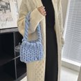 thumbnail image 4 of Bolso Tejida A Mano Bolso de viaje de compras de moda Regalos de vacaciones resistentes al desgaste para fiesta de viaje, 4 of 5