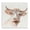 Farmhouse Cow Portrait_v8, variant on Stupell Industries Rustic Lodge Rustic Cow Looking Right Black Floating Frame Canvas Art, 18 x 18, by Grace Popp