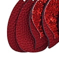 thumbnail image 5 of Opolski 3 Pairs Earrings Leaf Shuning Danglers Faux Leather Women Eardrops for Wedding, 5 of 8