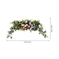 thumbnail image 4 of XunW Sunflower Daisy Leaf Imitation Flower Lintel Mirror Front Flower Table Flower Pendant Decoration, 4 of 9