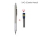 thumbnail image 3 of 0.3/0.5/0.7/0.9/1.3/2.0mm Mechanical Pencil Set Full Metal Art Drawing Painting Automatic Pencil With Leads,Office School Supply, 3 of 5