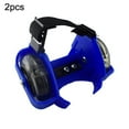thumbnail image 2 of SPRING PARK 2Pcs Outdoor Adjustable LED Rollers Lighted Flashing Heel Wheels Clip on Skates Rollers for Kids, 2 of 7
