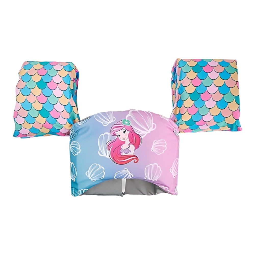 SwimWays Girls Swim Trainer Life Jacket Multicolor, 10.4 oz