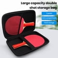 thumbnail image 1 of LJNYFDC Ping-Pong Paddle Case Table Tennis Racket Case Large Capacity Hard Waterproof Zipper Closure Soft Lining Faux Leather Paddle Table Tennis Holder, 1 of 7