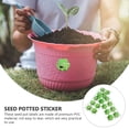 thumbnail image 2 of Shisuyan PVC Plant Identification Stickers 100Stickers Flower Shape, 2 of 8