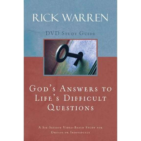 Pre-Owned God's Answers to Life's Difficult Questions Bible Study Guide (Paperback) 0310326923 9780310326922
