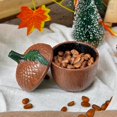 thumbnail image 3 of Sungmor Caja decorativa de bellota de hierro fundido, frasco pequeño con tapa para chucherías y dulces, pintada a mano de 5.3", ideal para Halloween, Acción de Gracias y decoración de mesa de otoño., 3 of 8