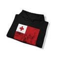 thumbnail image 4 of Tonga Tongan Pride Flag Hoodie, Gifts, Hooded Sweatshirt, 4 of 4