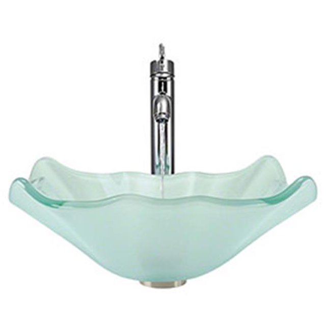 Polaris 611-718-C Salle de Bain Chromée 718 Robinet à Cuve Ensemble