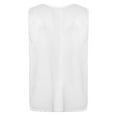 thumbnail image 6 of MSemis Men's Mesh Tank Tops Fishnet See Through Breathable Athletic Sportswear White XL, 6 of 7