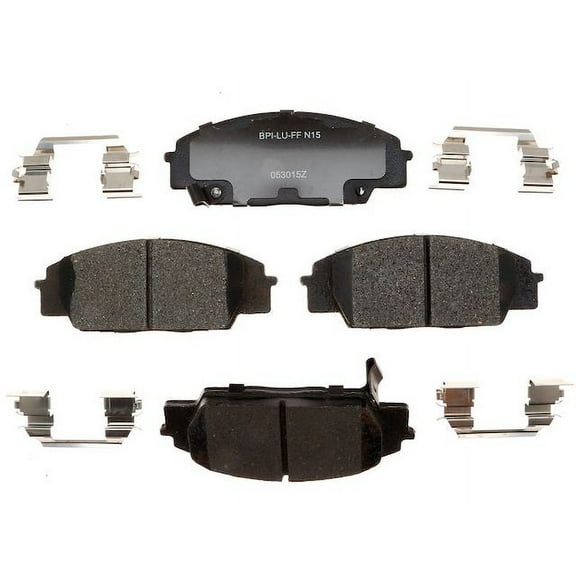 Front Brake Pad Set - Compatible with 2006 - 2011 Honda Civic 2007 2008 2009 2010