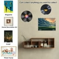 thumbnail image 4 of 18Pcs Vinyl Record Wall Mount Display Holder, No Screws Self Adhesive Acrylic Records Holder, Clear Vinyl Records Wall Display for Album Covers Display and Home Wall Decoration, 4 of 9