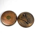 thumbnail image 2 of Vintage Nautical Sundial With Compass Hatton Garden Maritime Compass Sundial Engraved Hatton Garden Compass Sundial, 2 of 4