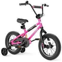 XJD BMX Style Kids Bike for 2-8 Years Old Boys Girls Toddlers 12 14 16 Inches Bicycle with Training Wheels Coaster Brake