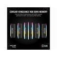 thumbnail image 4 of CORSAIR Vengeance RGB 32GB (2 x 16GB) 288-Pin PC RAM DDR5 6000 (PC5 48000) Desktop Memory Model CMH32GX5M2D6000C38, 4 of 7