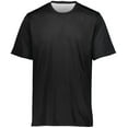 thumbnail image 2 of Augusta Sportswear M Boys Short Sleeve Mesh Reversible Jersey Black/White 1603, 2 of 7