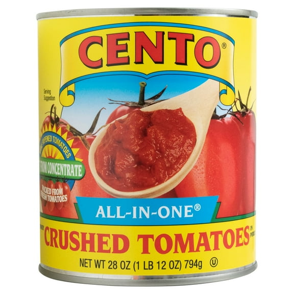 2 Pack - Cento Tomato All In One Crushed 28 oz Package May Vary