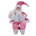 thumbnail image 1 of Papá Noel de 35 cm con postura sentada, adornos de Papá Noel, escena navideña, decoraciones para muñecas, regalos de Navidad, 1 of 4