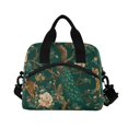 thumbnail image 6 of FORMRS Reusable Lunch Bag for Work School Leakproof Insulated Cooler with Adjustable Shoulder Strap, Tiger and Peacock Pattern, 6 of 6