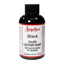 Angelus® Acrylic Leather Paint, 4 oz., Black