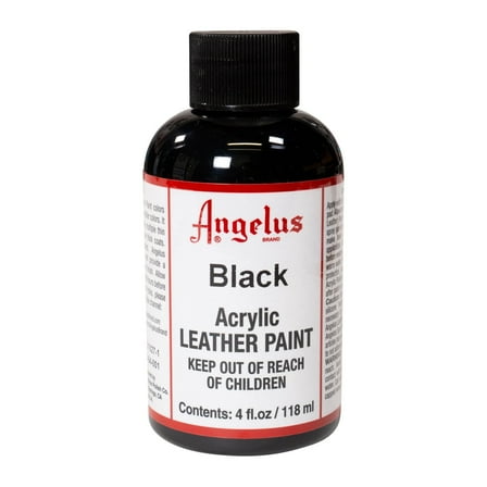 Angelus® Acrylic Leather Paint, 4 oz., Black
