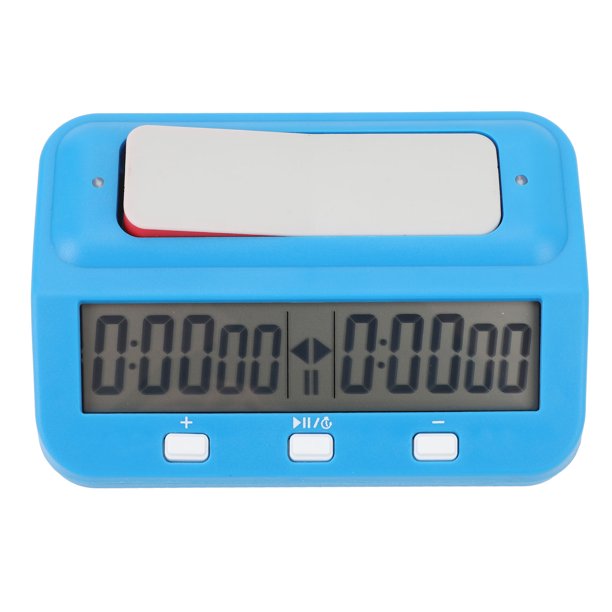 Reloj De Ajedrez, Reloj De Ajedrez Digital Multiusos Función De Memoria De Alarma Retraso De Bonificación Básico Tiempo Positivo Para Juegos De Mesa