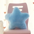 thumbnail image 3 of Homerr Star-shaped Pillow Furry Heart Pillow Fluffy Star-Shaped Cushion Soft, Furry Design with Vibrant Color, Ideal for Home Decoration, 3 of 9