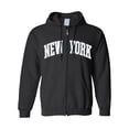 thumbnail image 2 of New York Patch Zipper Hood Black Small, 2 of 2