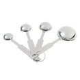 thumbnail image 3 of LOVIVER 4 Pieces Stainless Steel Measuring Spoons Teaspoons Tablespoons Kitchen Utensils, 3 of 8