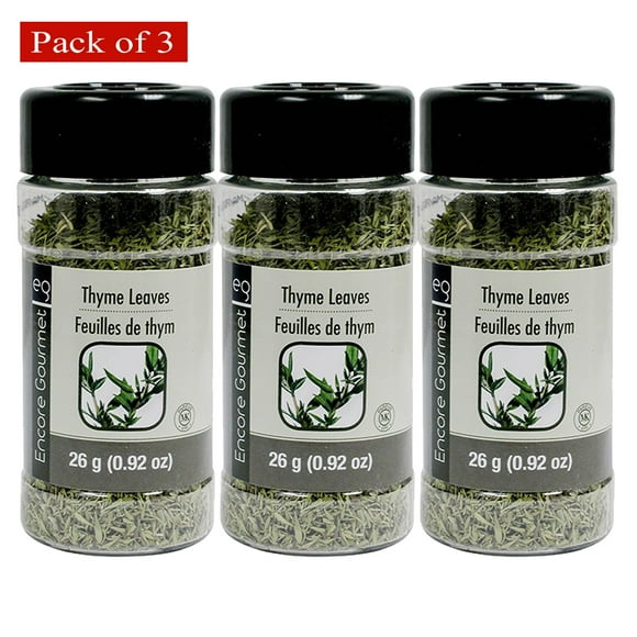 Encore Thyme Leaves 26g (Pack of 3)