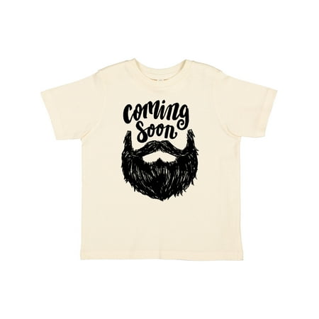 

Inktastic Beard Coming Soon Boys Toddler T-Shirt