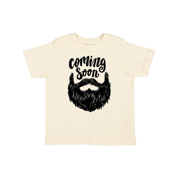 Inktastic Beard Coming Soon Boys Toddler T-Shirt