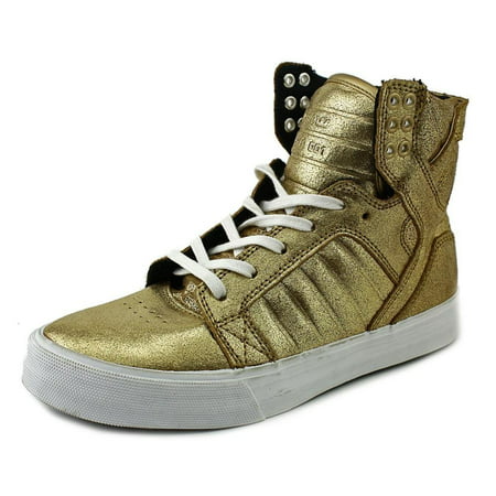 Supra - Supra Skytop Sneakers Gold - Walmart.com - Walmart.com