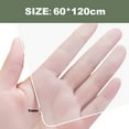 Transparent Clear Plastic Desk Mat, Transparent Table Cover, Protector