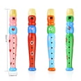thumbnail image 2 of Pequeñas Grabadoras De Madera Aleatorias Flauta Piccolo Colorida Para Niños Aprendiendo Ritmo Instrumento Musical Bebé Educación Temprana Música Juguetes De Sonido, 2 of 8