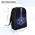 thumbnail image 4 of Tool Fear Inoculum Backpack Lightweight Unisex Basic Daypack Bookbag Laptop Satchel Rucksack For Travel School Office Daily, 4 of 8