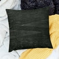 thumbnail image 2 of BANET Euro Sham, Texture Home Decorative Euro Throw Pillow Covers for Bed Couch Sofa, Super Soft and Cozy European Pillow Covers, No Filling, Black Green 22x22in, 2 of 5