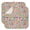 Pioneer Flower Floral-2, variant on Pioneer Flower Floral Print Pattern Kitchen Dish Drying Mat 1 Pack, Ultra Absorbent Microfiber Drainer Mat, 16"x18"